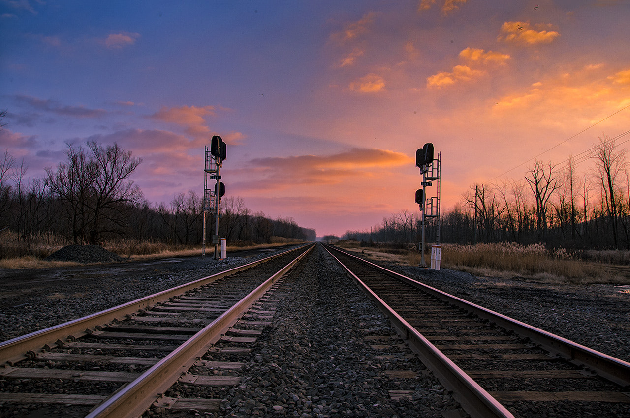 Sigma 24-105mm f/4 DG OS HSM | A sample photo. Morning tracks photography