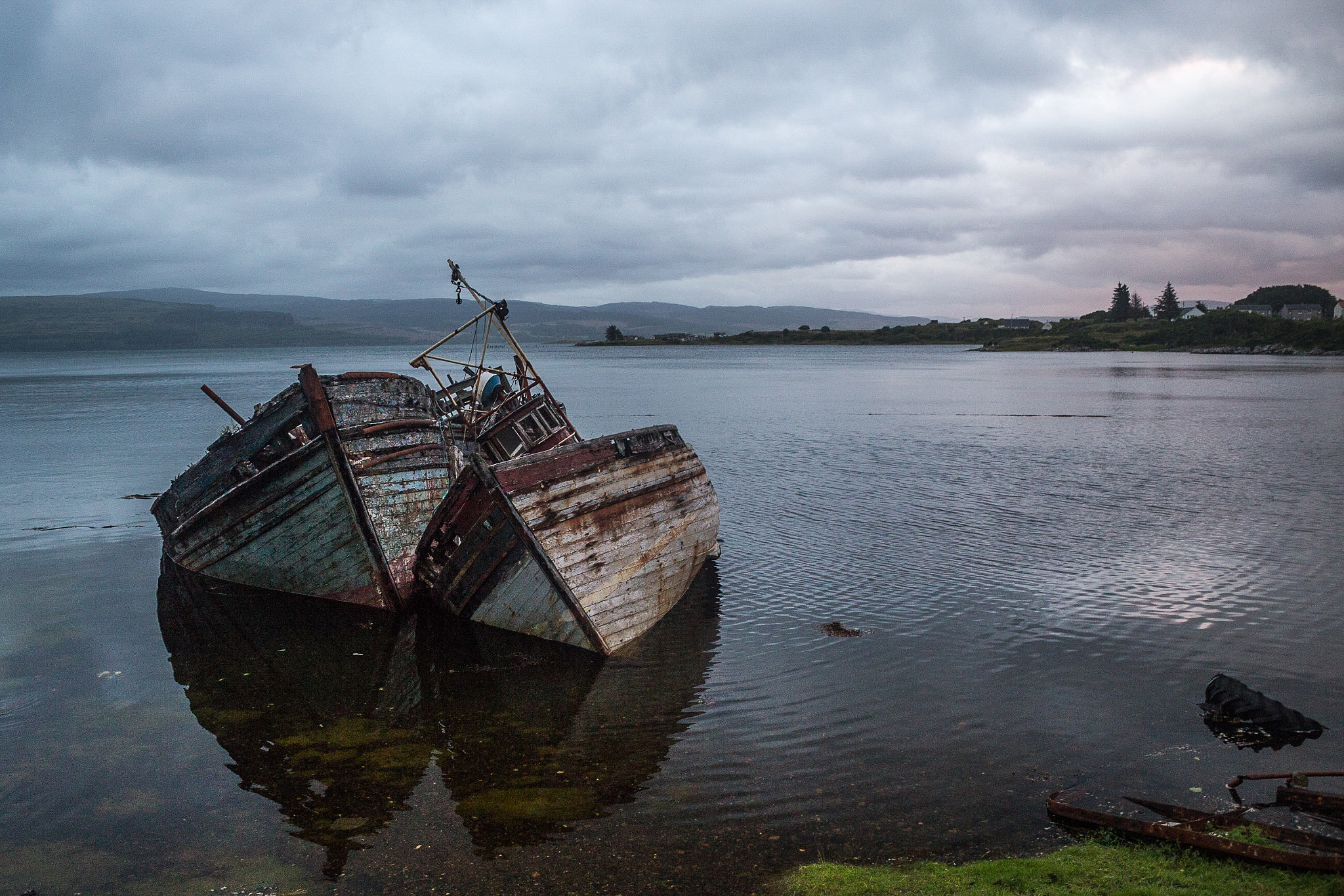 Canon EOS 6D + Canon EF 28mm F2.8 sample photo. The boats of salen iii photography