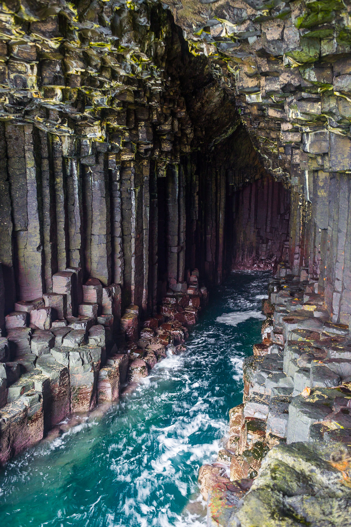 Canon EOS 6D + Canon EF 28mm F2.8 sample photo. Fingal's cave photography