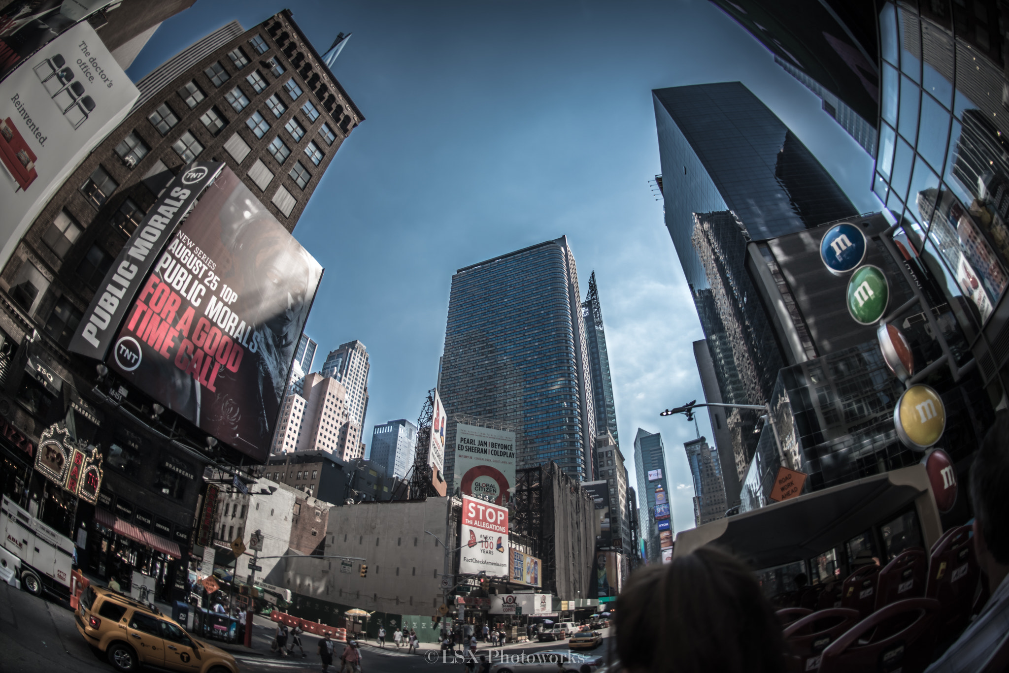 Nikon D800E + Nikon AF Fisheye-Nikkor 16mm F2.8D sample photo. Heart of the city photography