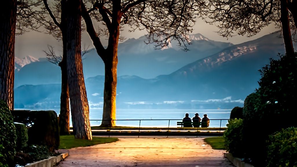Nikon D3 sample photo. Annecy photography