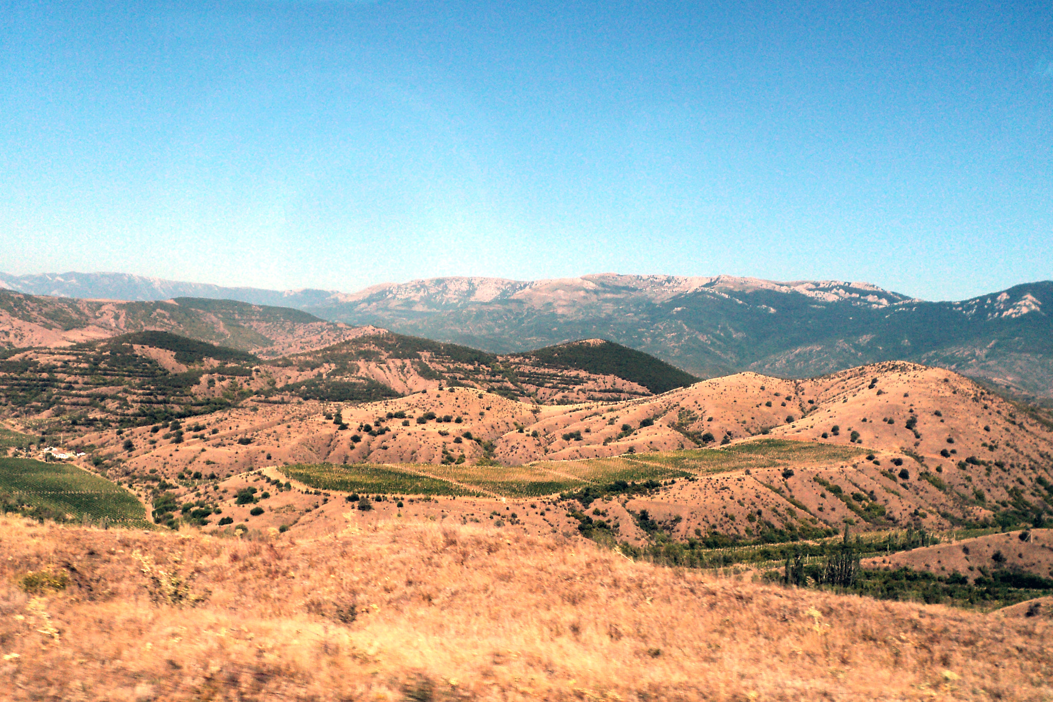Sony DSC-S2100 sample photo. Landscape from crimea photography