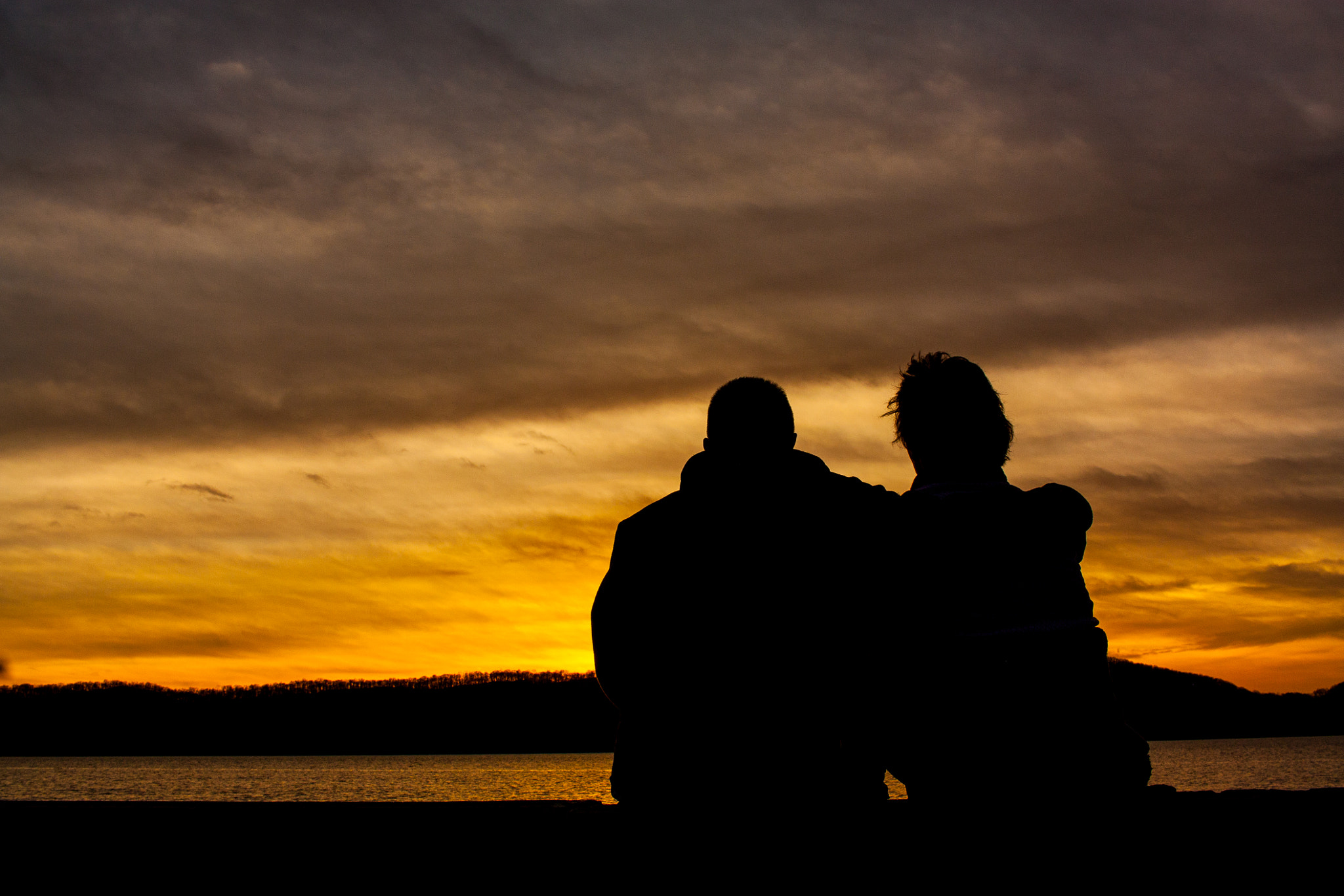Canon EOS 450D (EOS Rebel XSi / EOS Kiss X2) sample photo. Day's end together photography