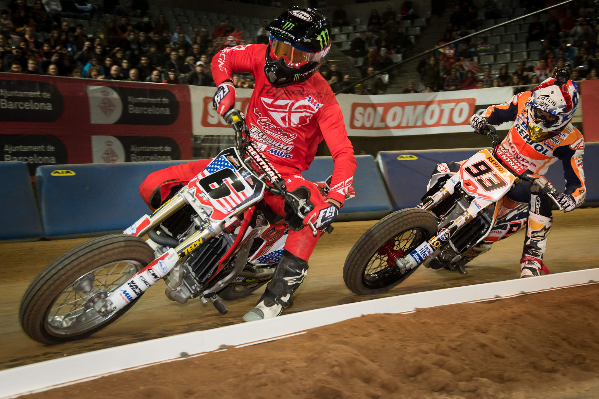Sigma 24-105mm f/4 DG OS HSM | A sample photo. Marc marquez vs brad baker - superprestigio 2015 final photography