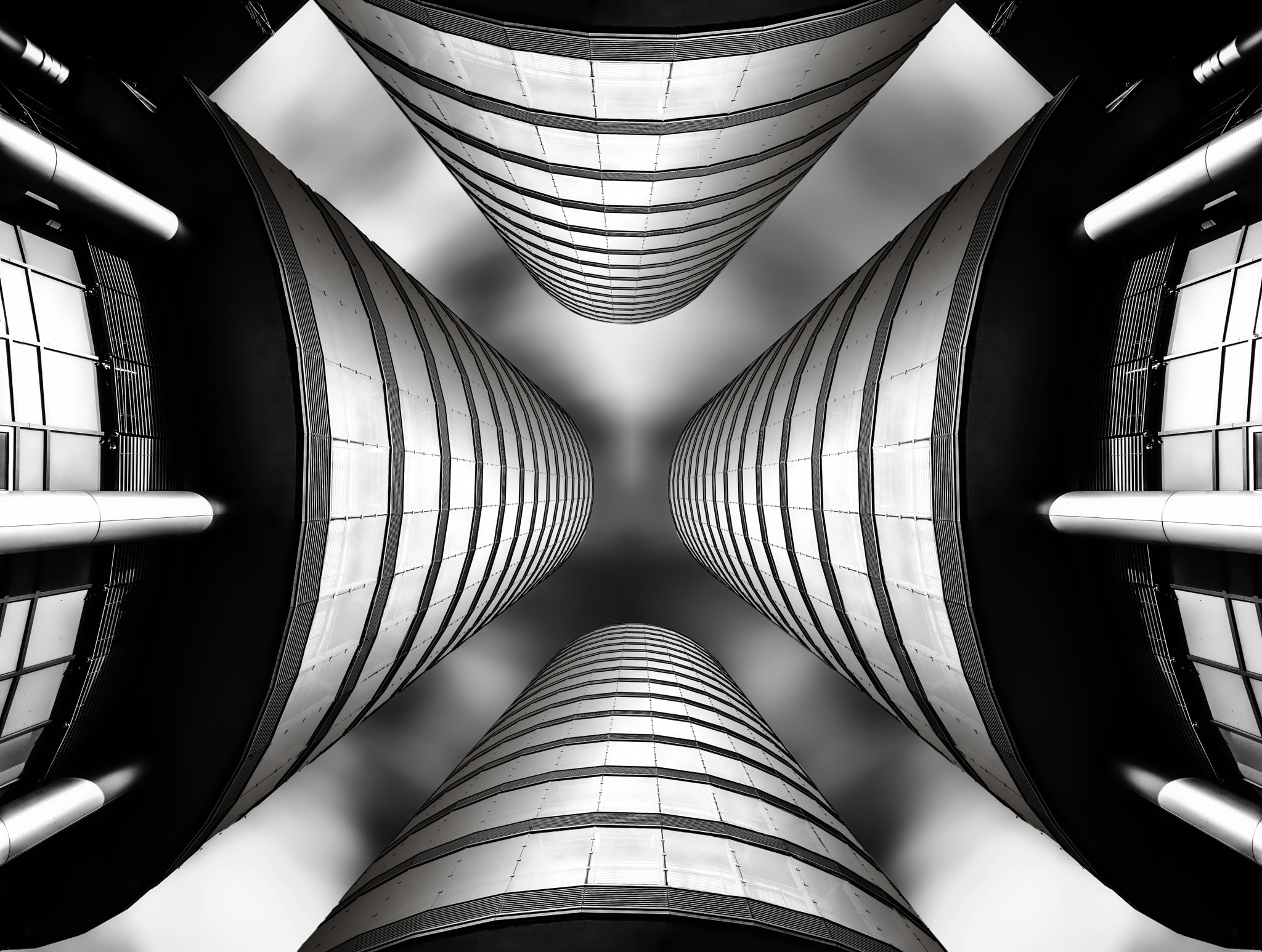 Sigma 8-16mm F4.5-5.6 DC HSM sample photo. Quad towers photography