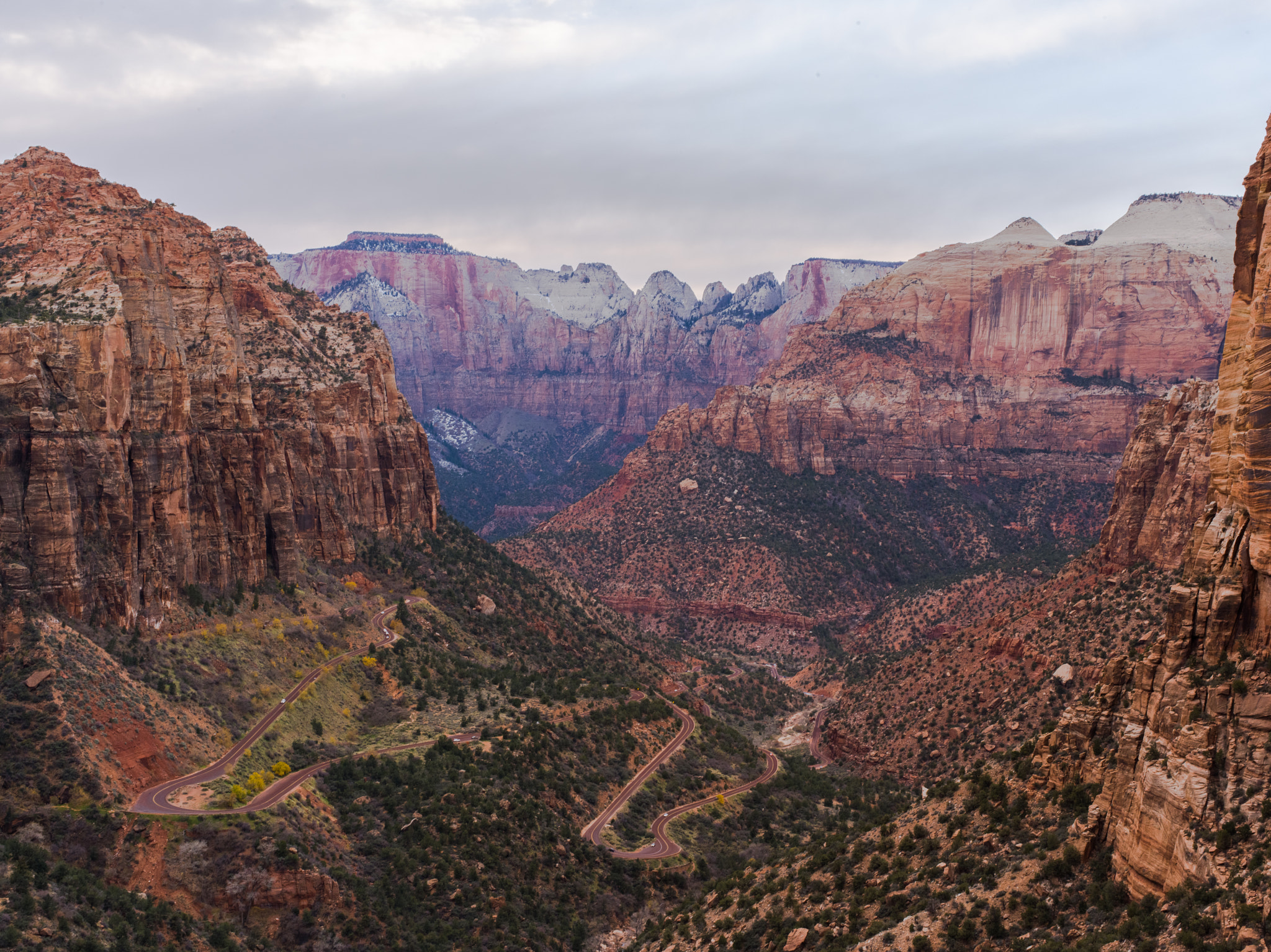 Pentax 645D sample photo. Zion canyon overlook photography