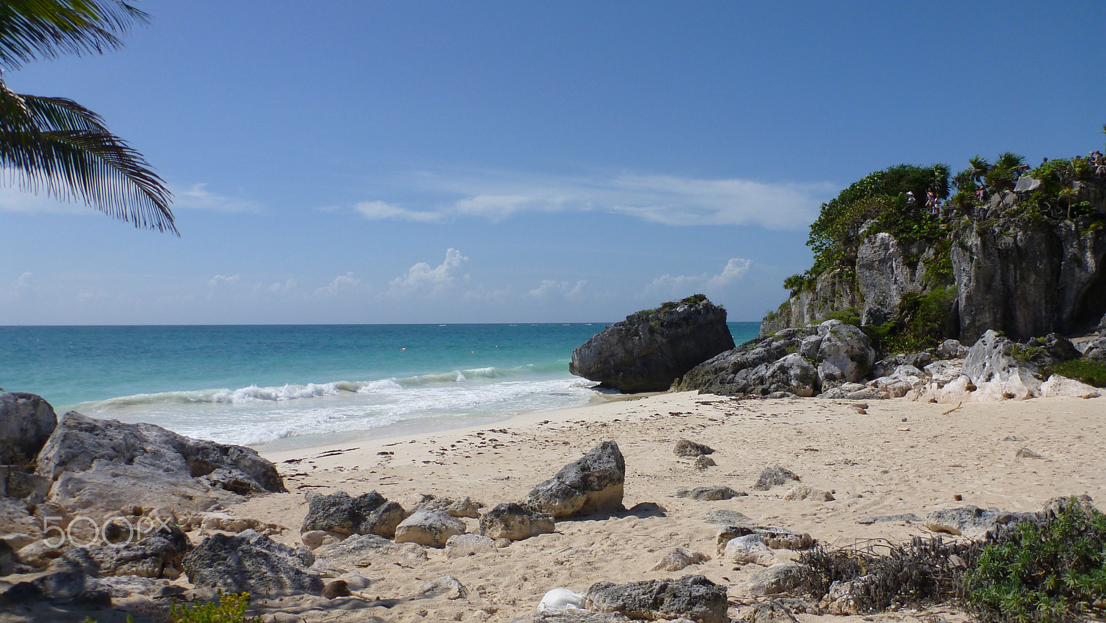 Panasonic DMC-TS3 sample photo. Tulum beach photography