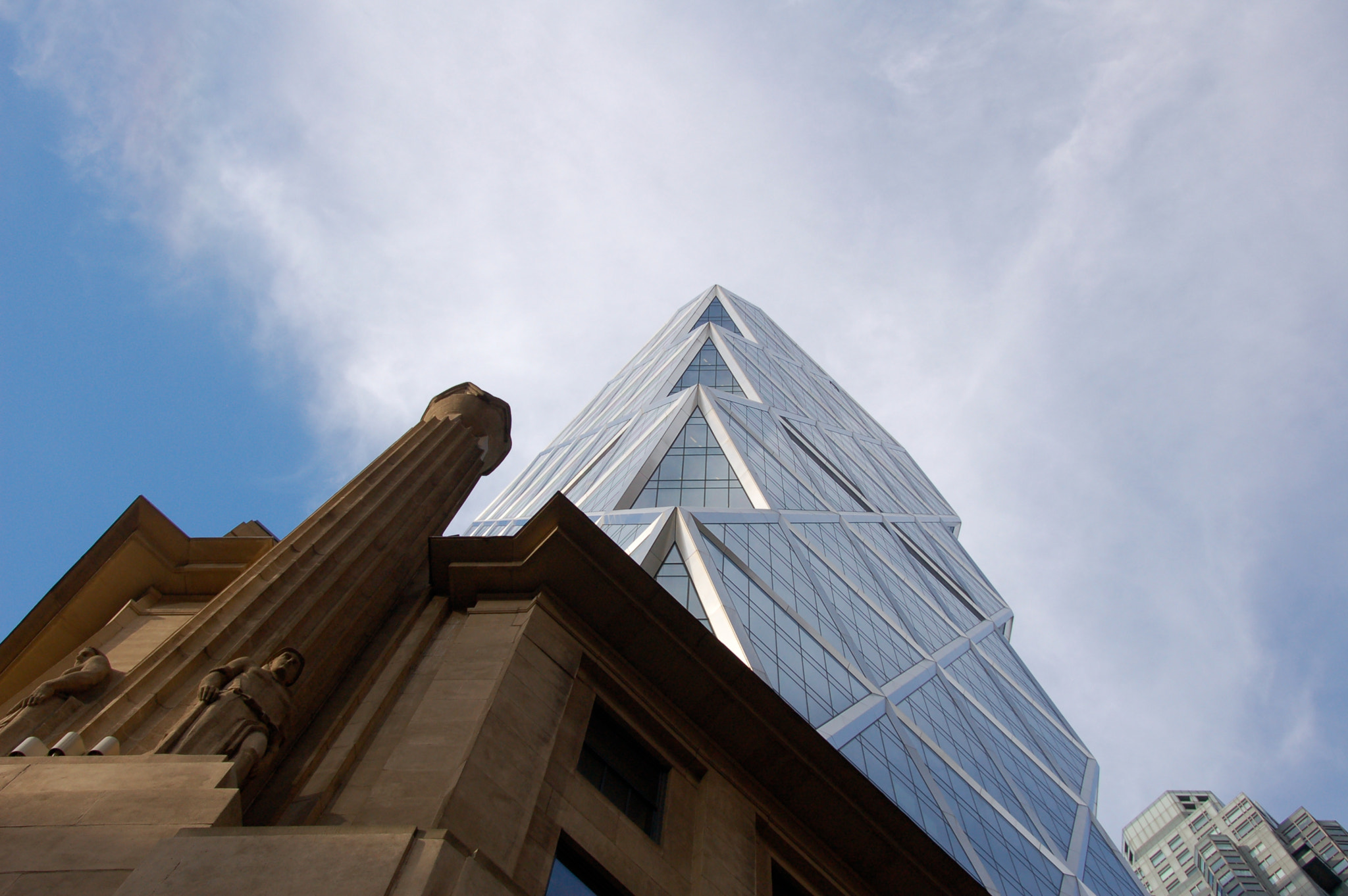 Nikon D50 sample photo. Hearst tower photography