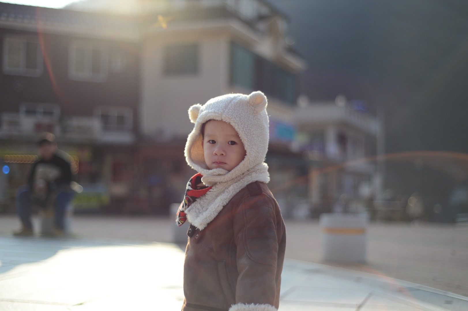 Nikon Df sample photo. My friend's son photography