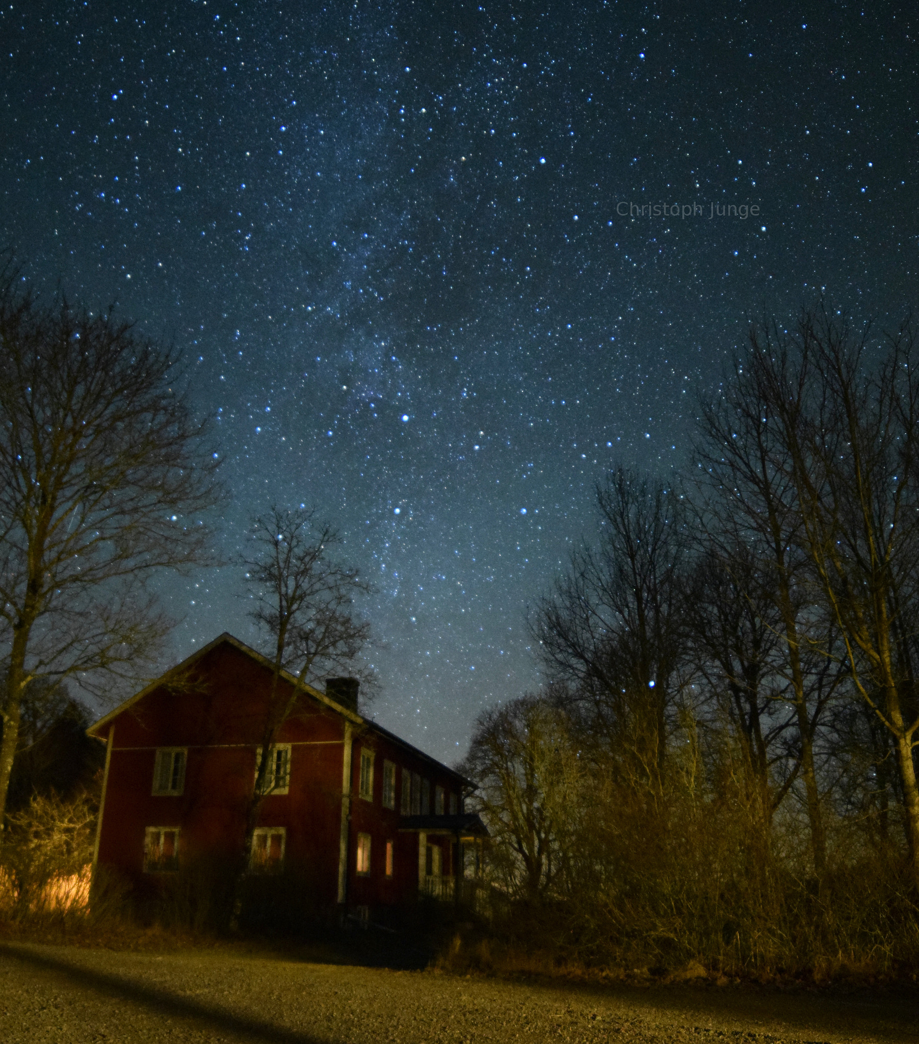 Samyang 14mm F2.8 ED AS IF UMC sample photo. Stars above småland photography