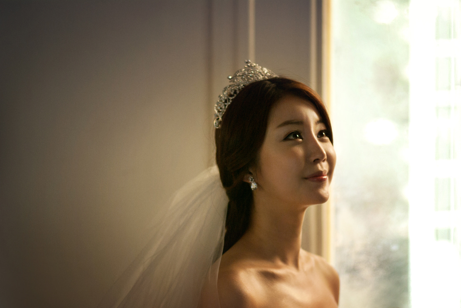 Pentax K10D sample photo. Lovely bride photography