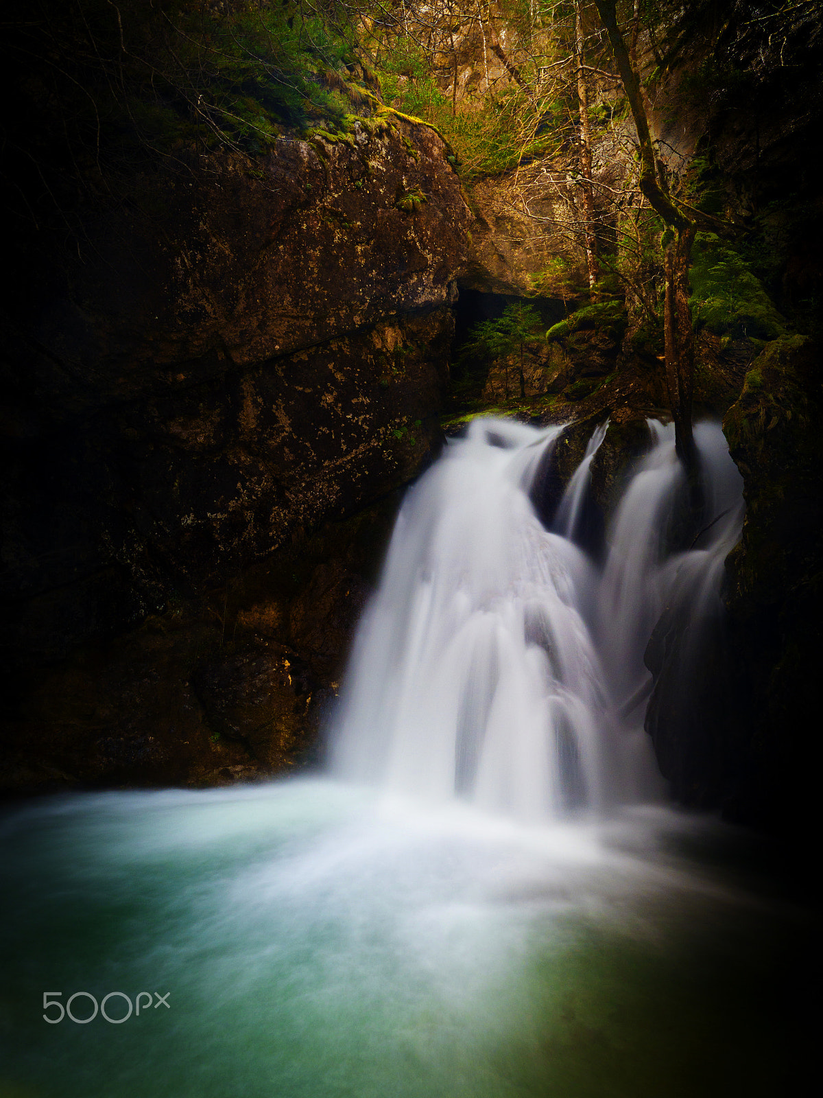 Panasonic Lumix DMC-GH3 sample photo. Belabarce waterfall photography