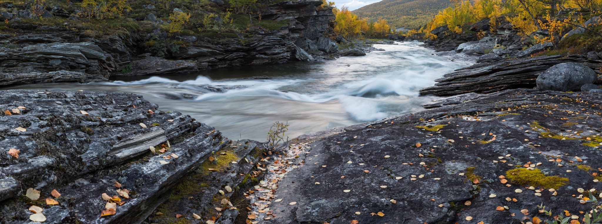 Canon EOS 700D (EOS Rebel T5i / EOS Kiss X7i) + Canon EF 16-35mm F4L IS USM sample photo. Autumn river photography