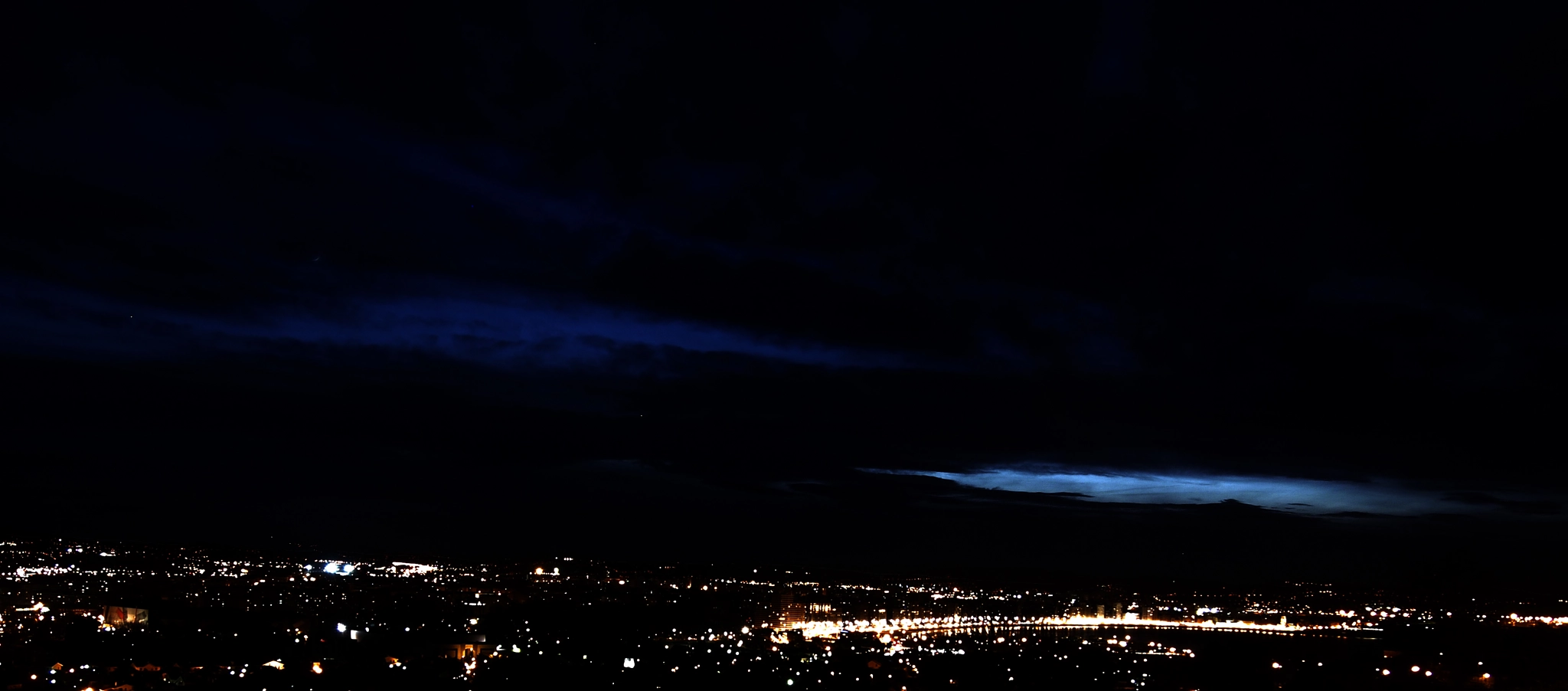 Olympus PEN E-P1 sample photo. Night at gijon photography