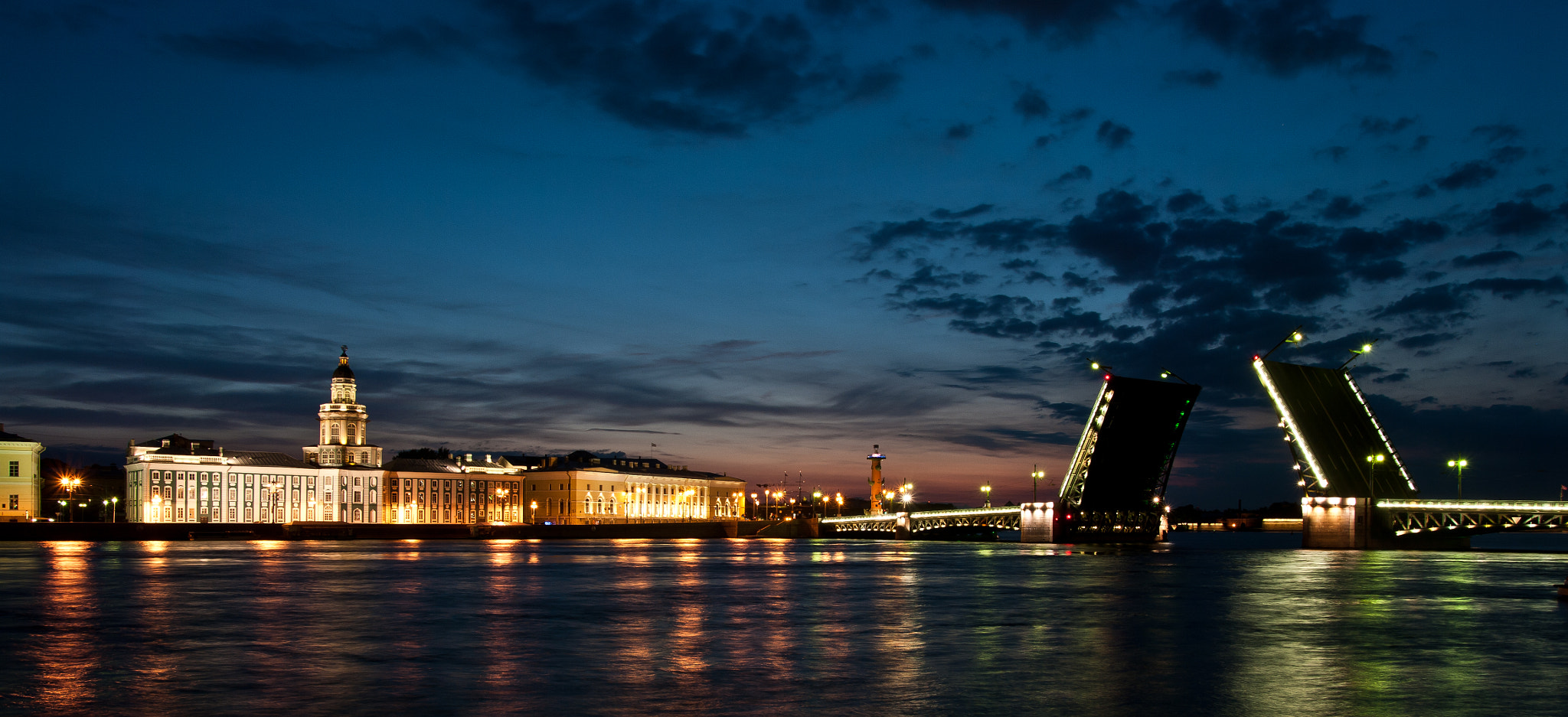 Pentax K20D sample photo. Bridge over neva river photography