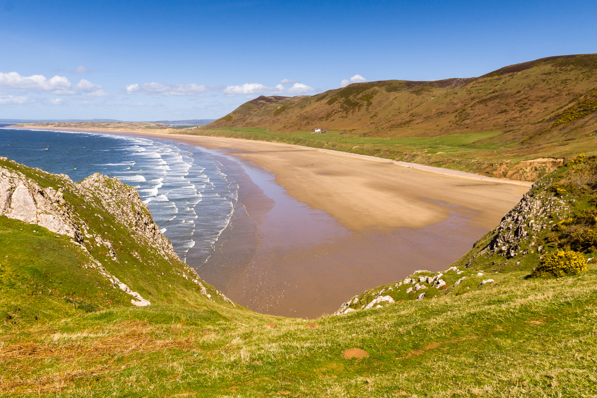 Sony SLT-A65 (SLT-A65V) sample photo. Rhossili photography