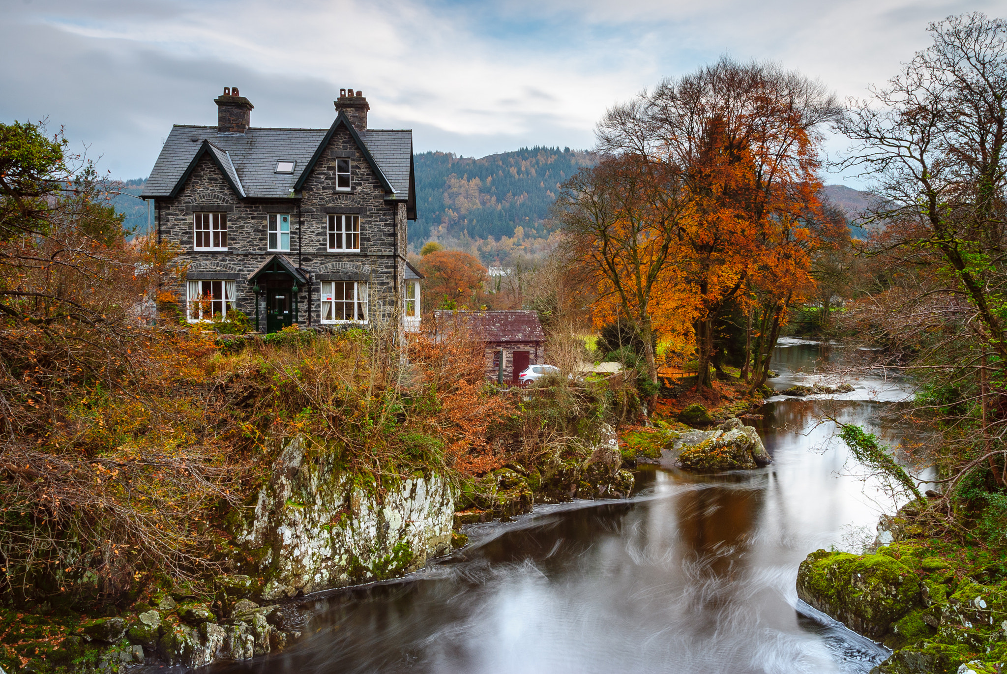 Sony Alpha DSLR-A300 sample photo. Betws-y-coed photography
