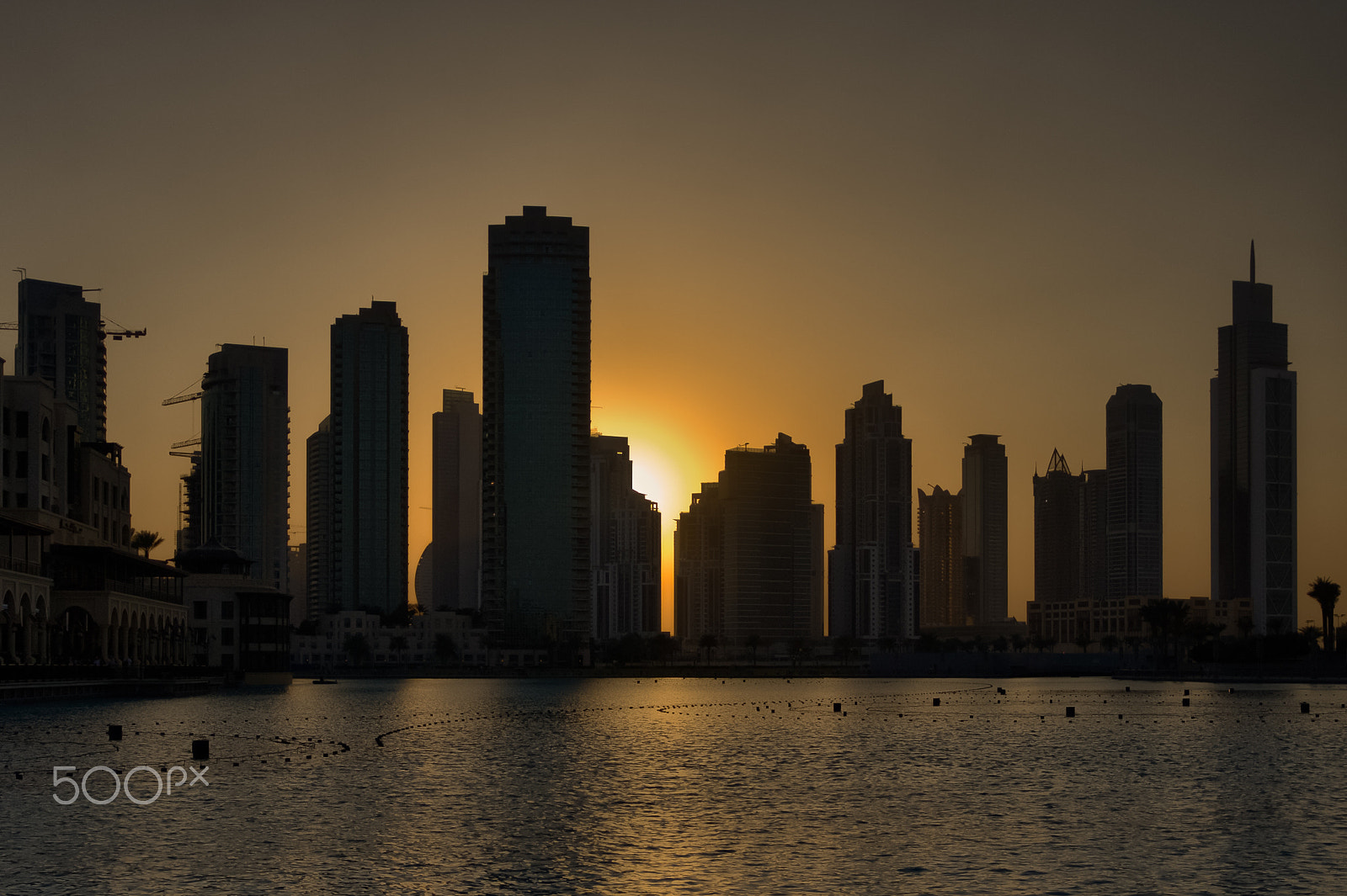 Canon EOS 40D + Sigma 17-70mm F2.8-4 DC Macro OS HSM sample photo. Dubai skyline photography