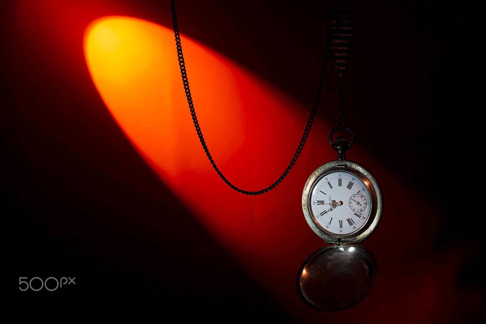 Canon EOS-1D Mark IV sample photo. Antique silver pocket watch on a chain photography