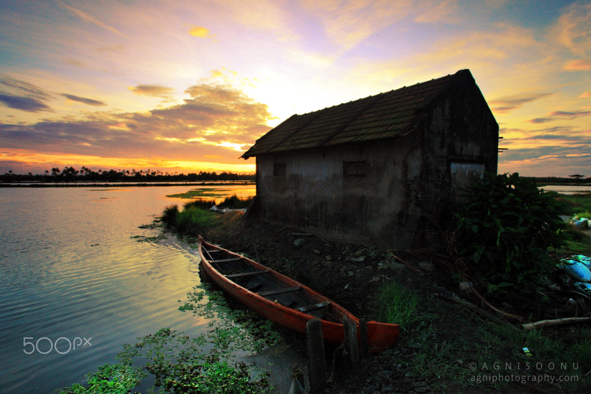 Canon EF 17-40mm F4L USM sample photo. A beautiful sunrise from kadamakkudi. photography