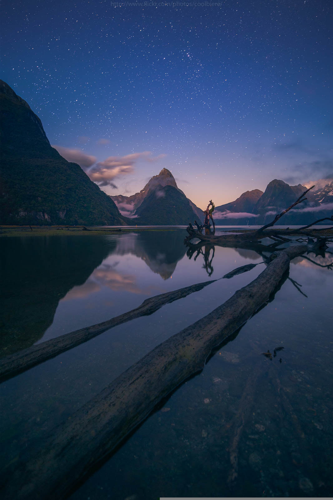 Nikon D4 sample photo. Dawn of milford sound photography