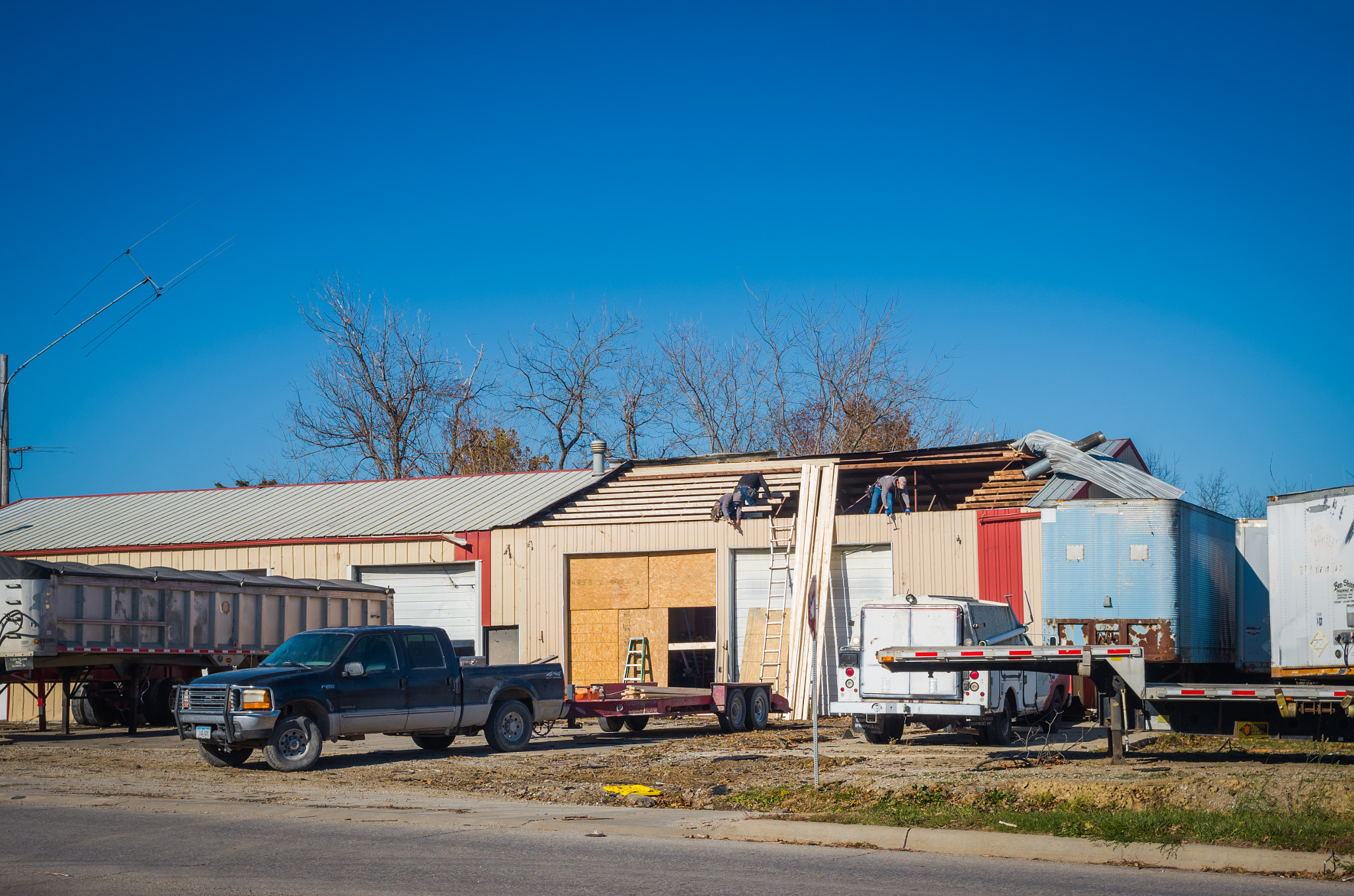smc PENTAX-DA L 18-55mm F3.5-5.6 sample photo. 11-11-15 tornado damage 3 photography