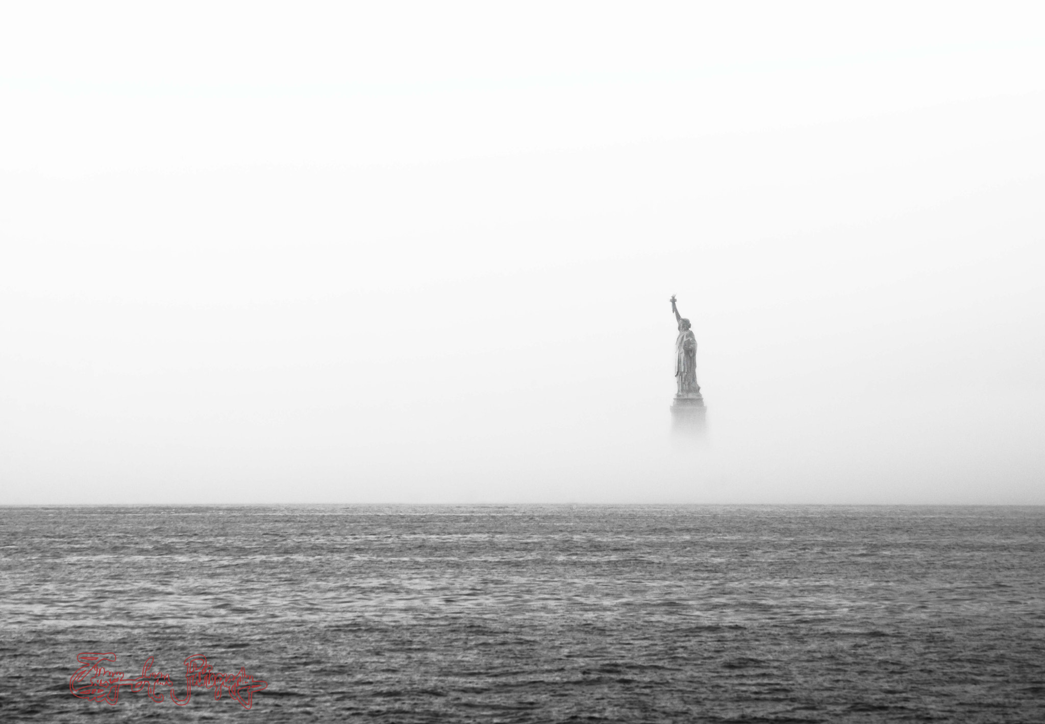 Nikon D600 + AF Nikkor 70-210mm f/4-5.6D sample photo. She stands in the mist photography