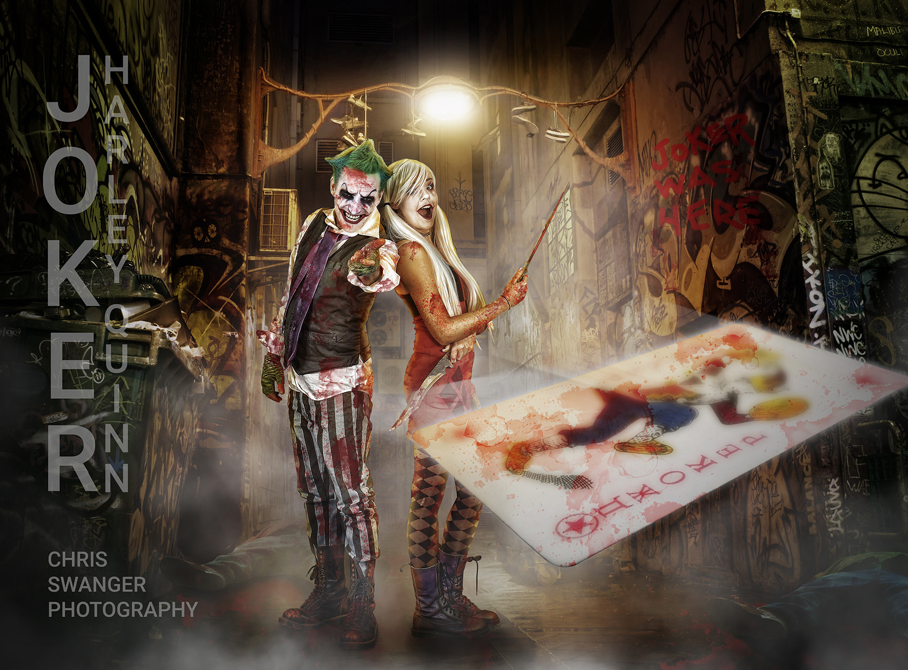 Sony a7R + E 50mm F1.8 OSS sample photo. The joker composite chris swanger photography web photography