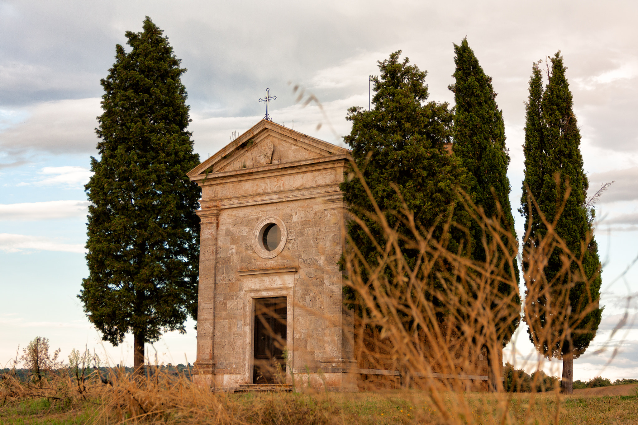 Sigma 17-70mm F2.8-4 DC Macro OS HSM sample photo. Cappella di vitaleta - tuscany, italy photography