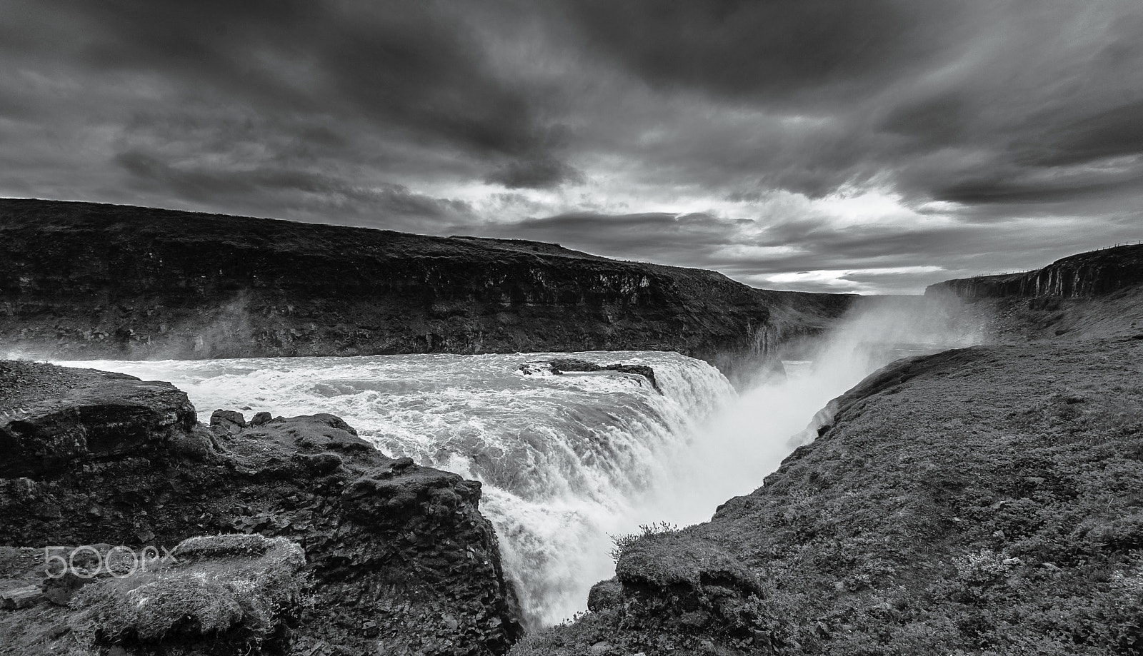 Nikon D70s sample photo. Gullfoss photography