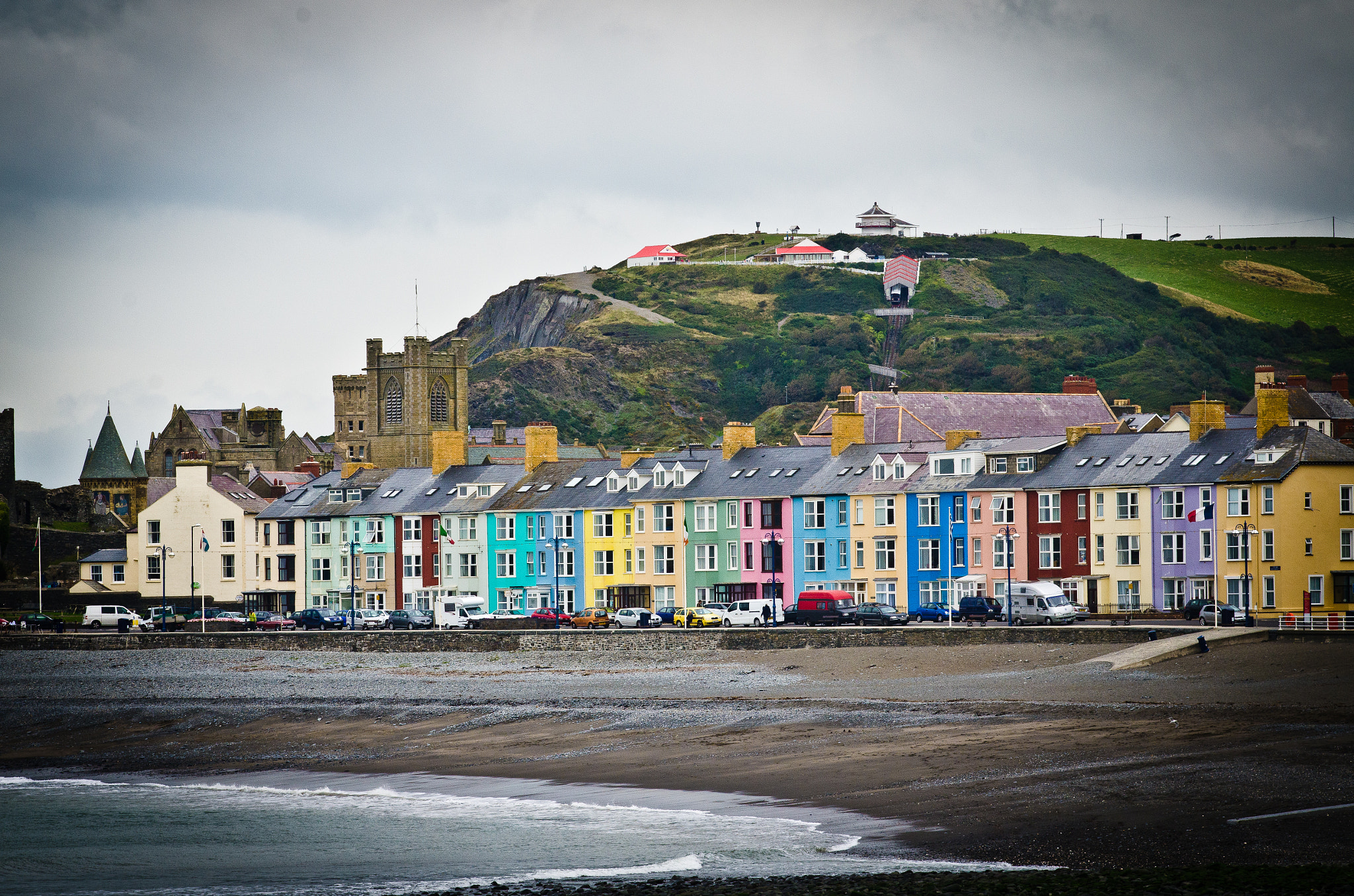 Sigma 70-210mm F2.8 APO sample photo. Aberystwyth the many colours photography