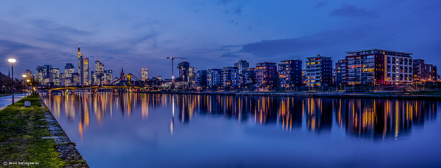 Nikon D600 + Nikon AF-S Nikkor 24mm F1.4G ED sample photo. Panorama /#frankfurt photography
