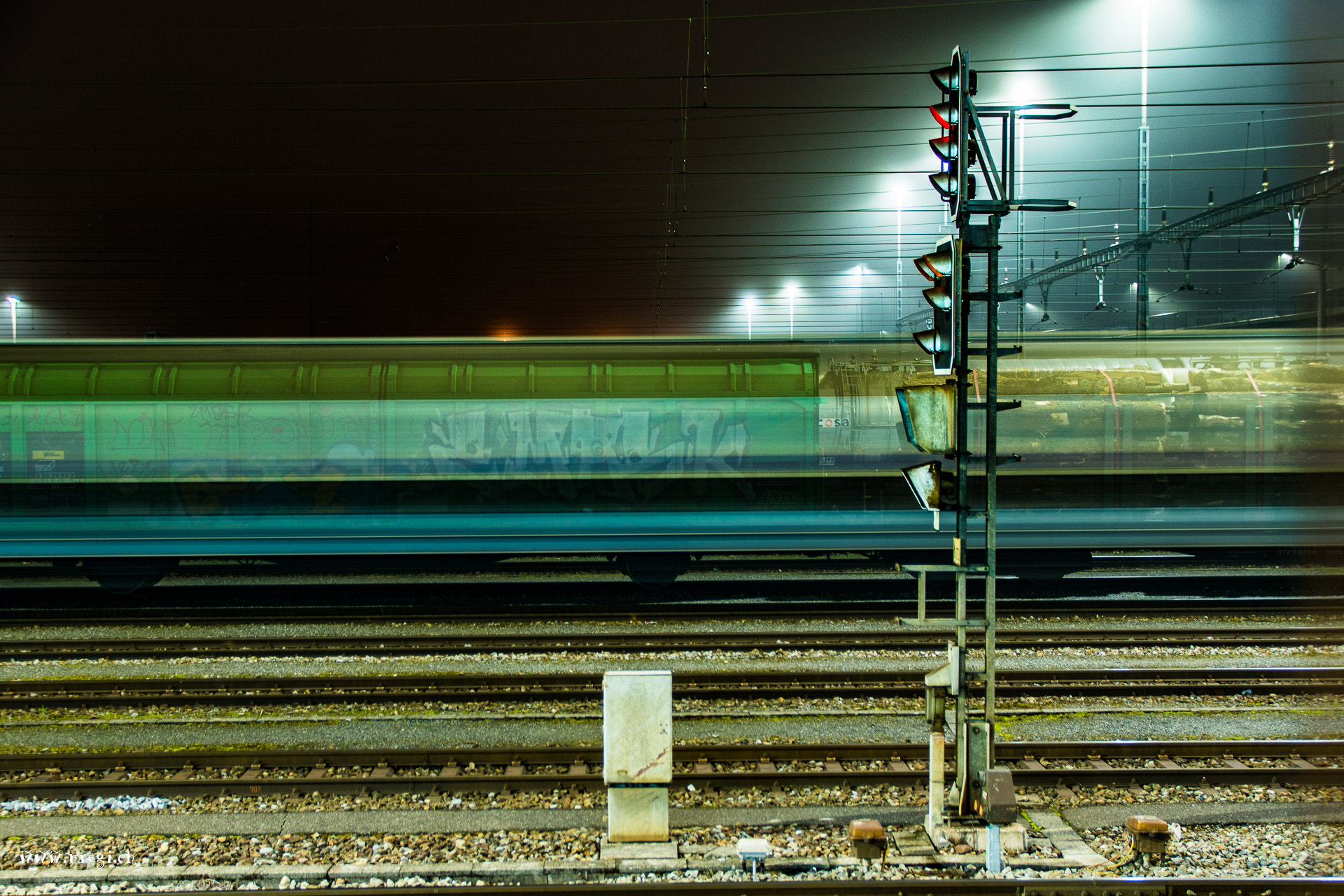 Sony SLT-A65 (SLT-A65V) + Tamron AF 28-105mm F4-5.6 [IF] sample photo. Ghost train photography