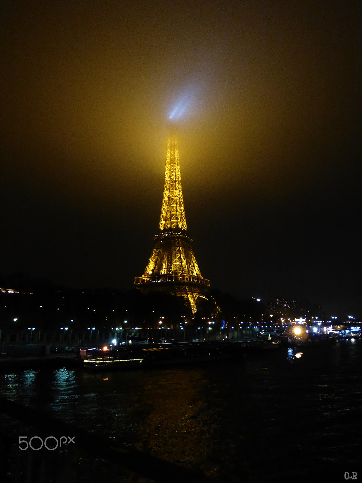 Panasonic DMC-TZ37 sample photo. Eiffel tower in the fog photography