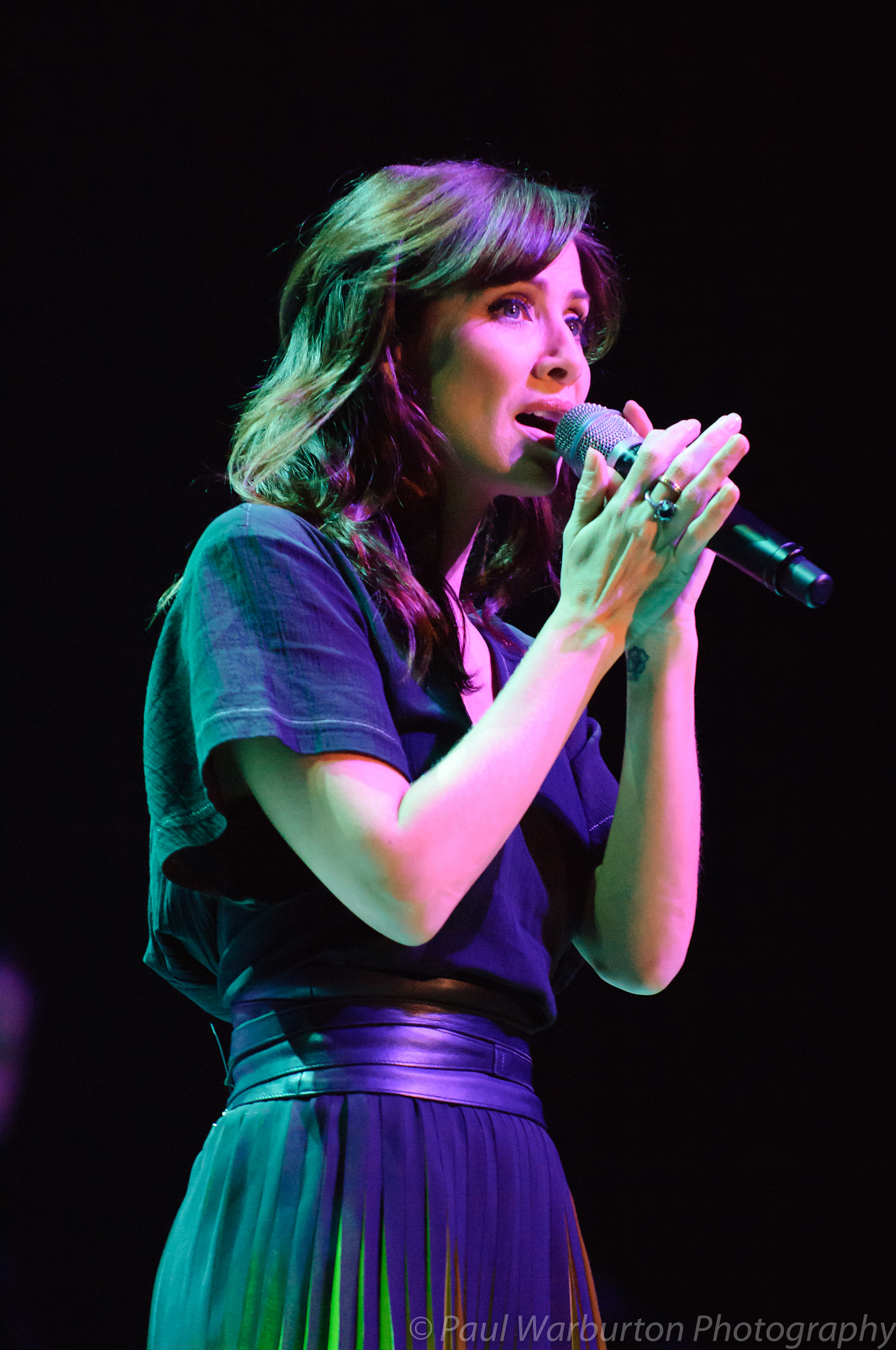 Nikon D2X sample photo. Natalie imbruglia in concert at the echo arena, liverpool, uk photography