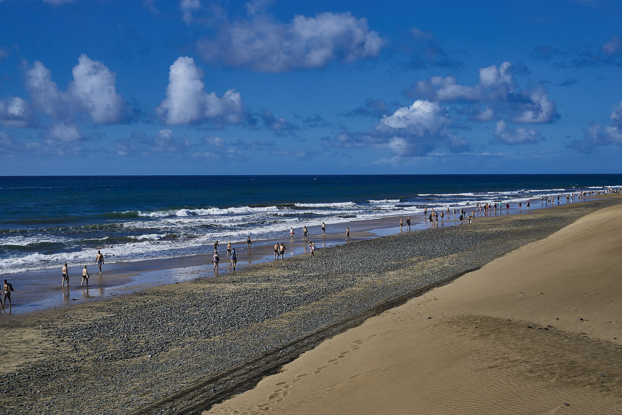 Sony a5100 + Sony E 35mm F1.8 OSS sample photo. Dunas from maspalomas photography