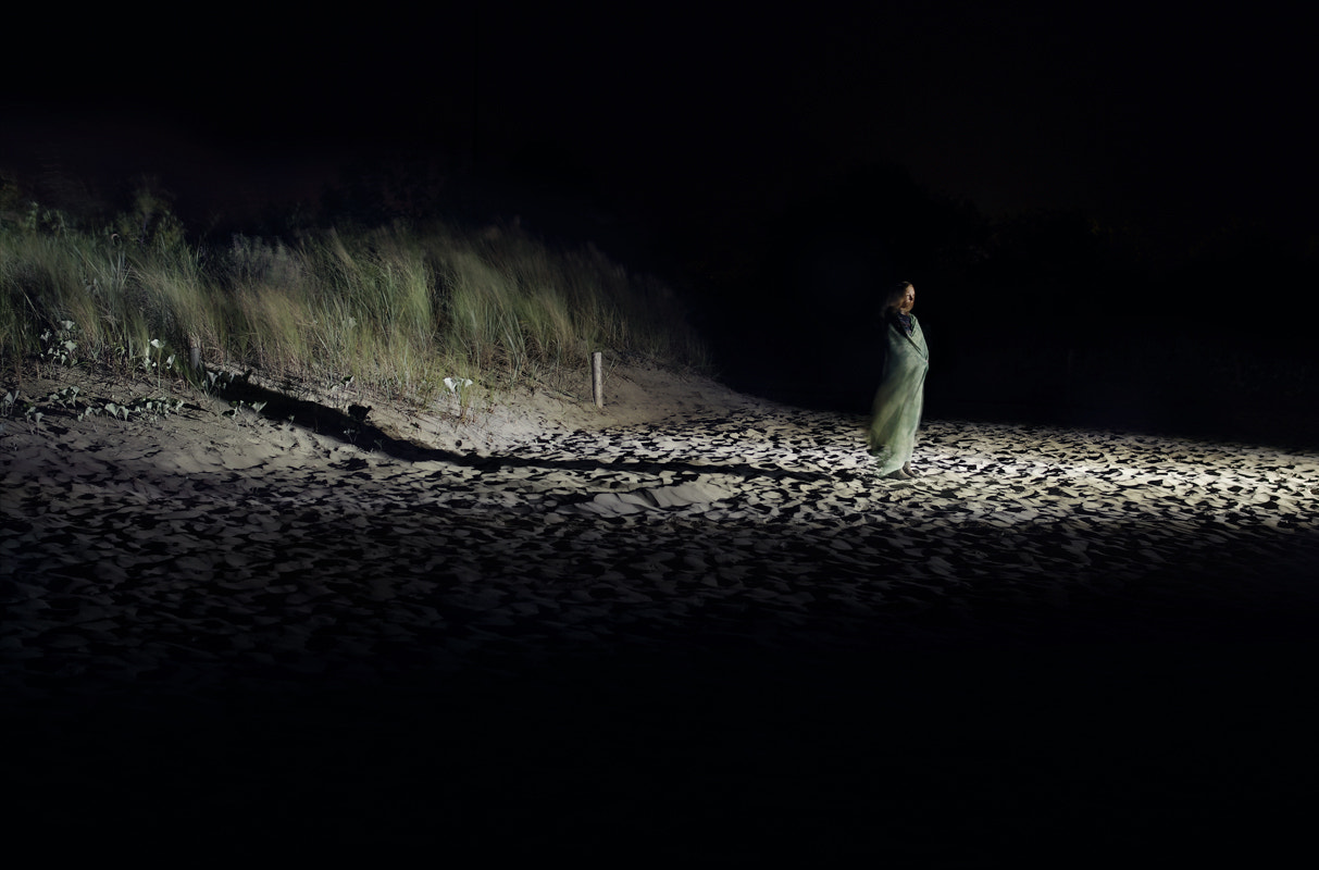 Pentax smc FA 31mm F1.8 AL Limited sample photo. Long shadow night photography