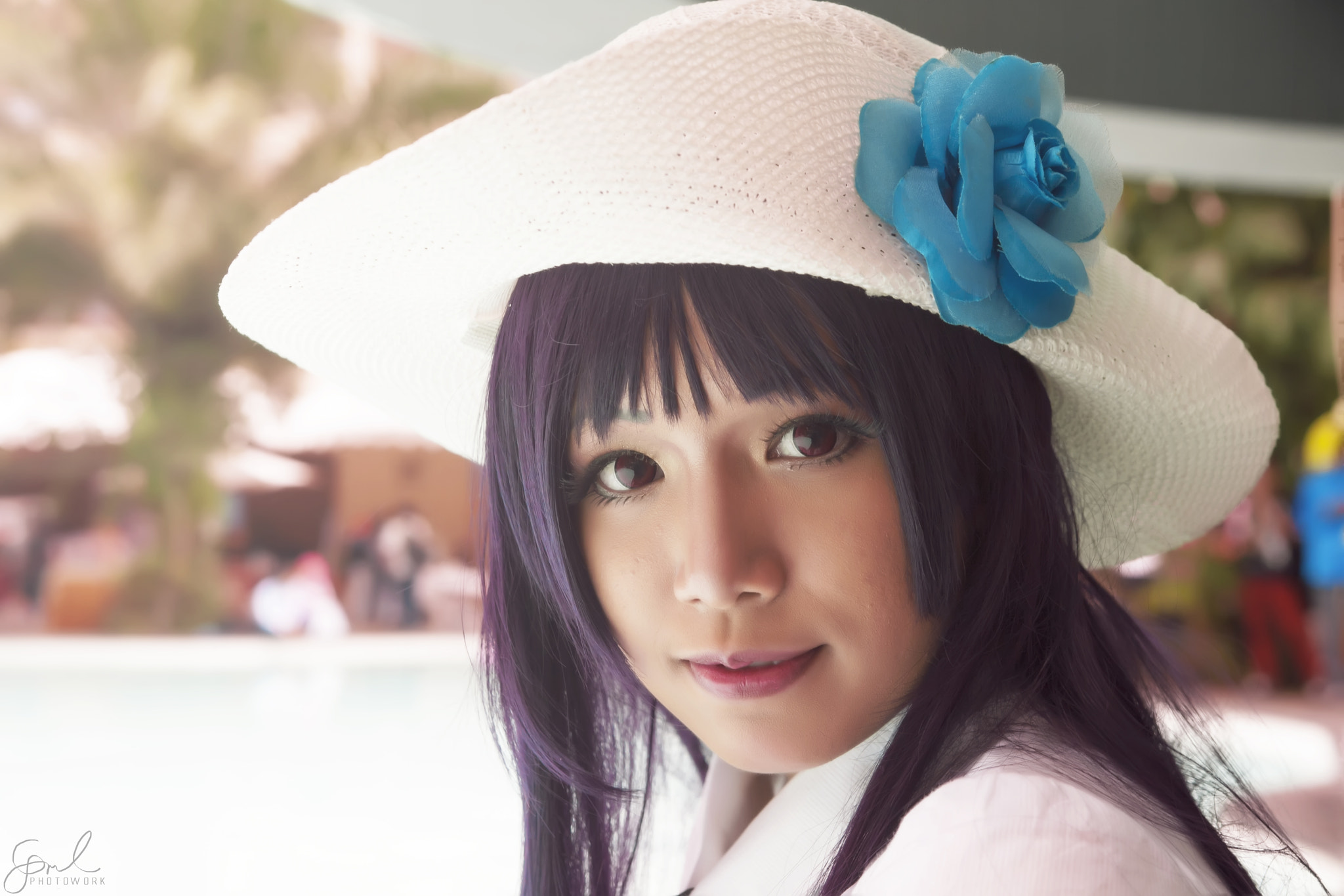 Sigma 18-35mm f/1.8 DC HSM sample photo. Flower hat photography