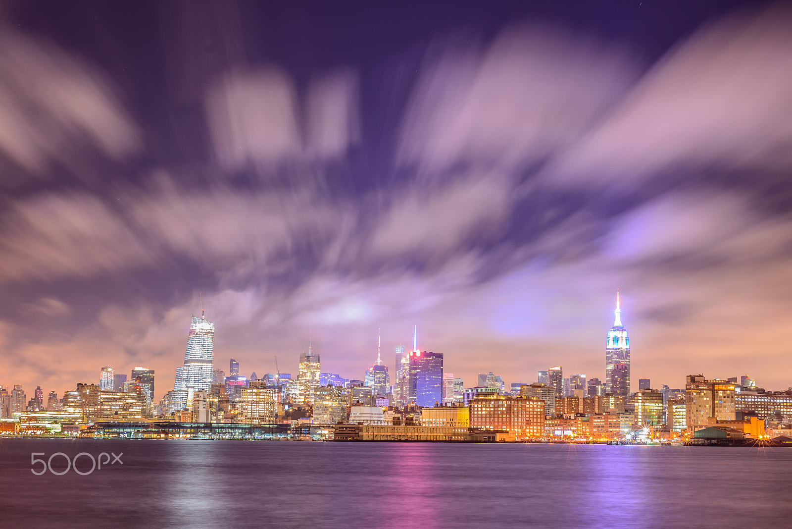 Nikon D800E + Nikon AF Nikkor 50mm F1.8D sample photo. Manhattan skyline as seen from new jersey photography