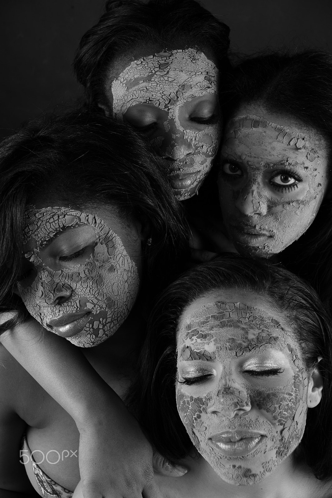 AF Zoom-Nikkor 24-50mm f/3.3-4.5 sample photo. Spa day, mask, peel, skin care photography