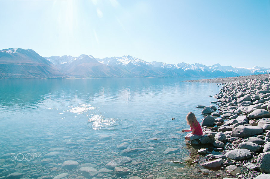 Pentax smc DA* 16-50mm F2.8 ED AL (IF) SDM sample photo. Playing at lake pukaki, mount cook photography