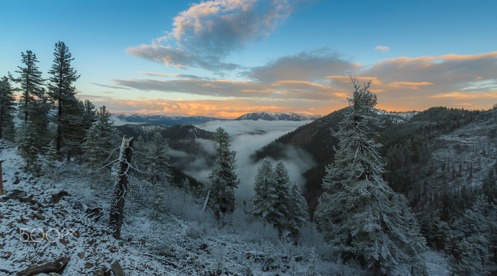 Canon EF-S 10-22mm F3.5-4.5 USM sample photo. Another mountain sunset photography