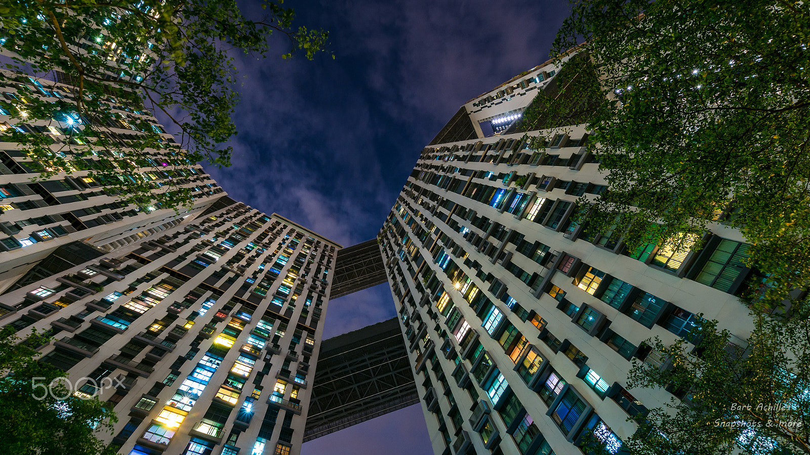 Sony ILCA-77M2 + Sigma 10-20mm F3.5 EX DC HSM sample photo. The colorful lights of pinnacle @ duxton photography