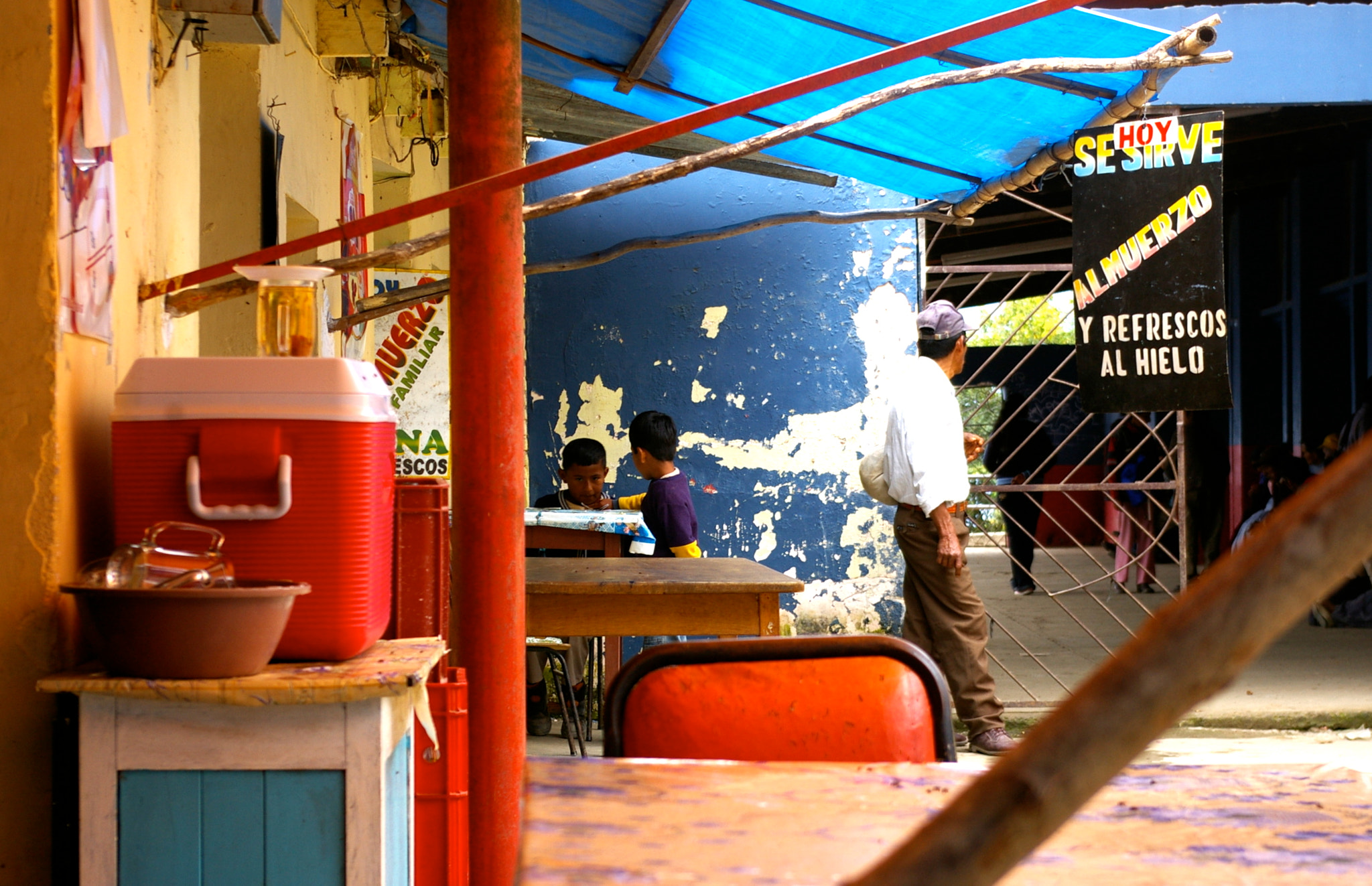Pentax K110D sample photo. Una tarde en coroico photography