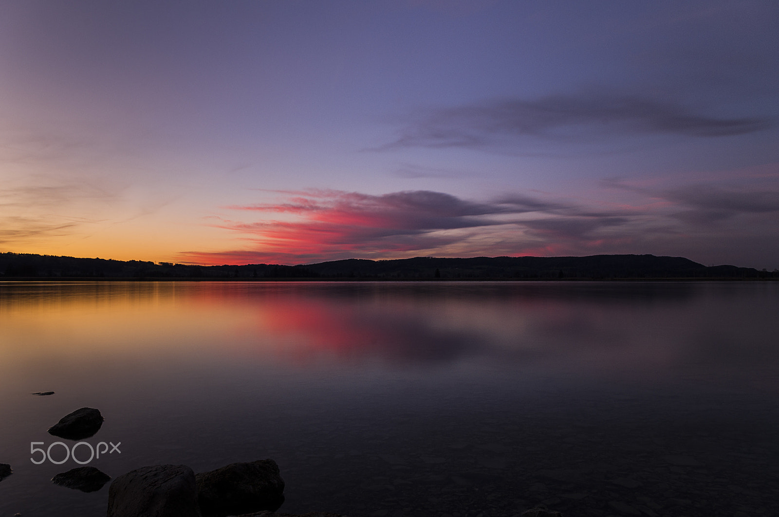 Pentax smc DA 18-55mm F3.5-5.6 AL WR sample photo. Lake kochelsee photography