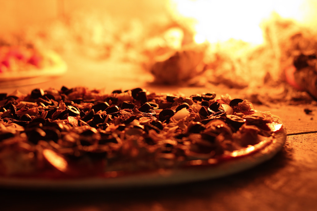 Black olives - Wood-fired Pizza by Luis Tello on 500px.com