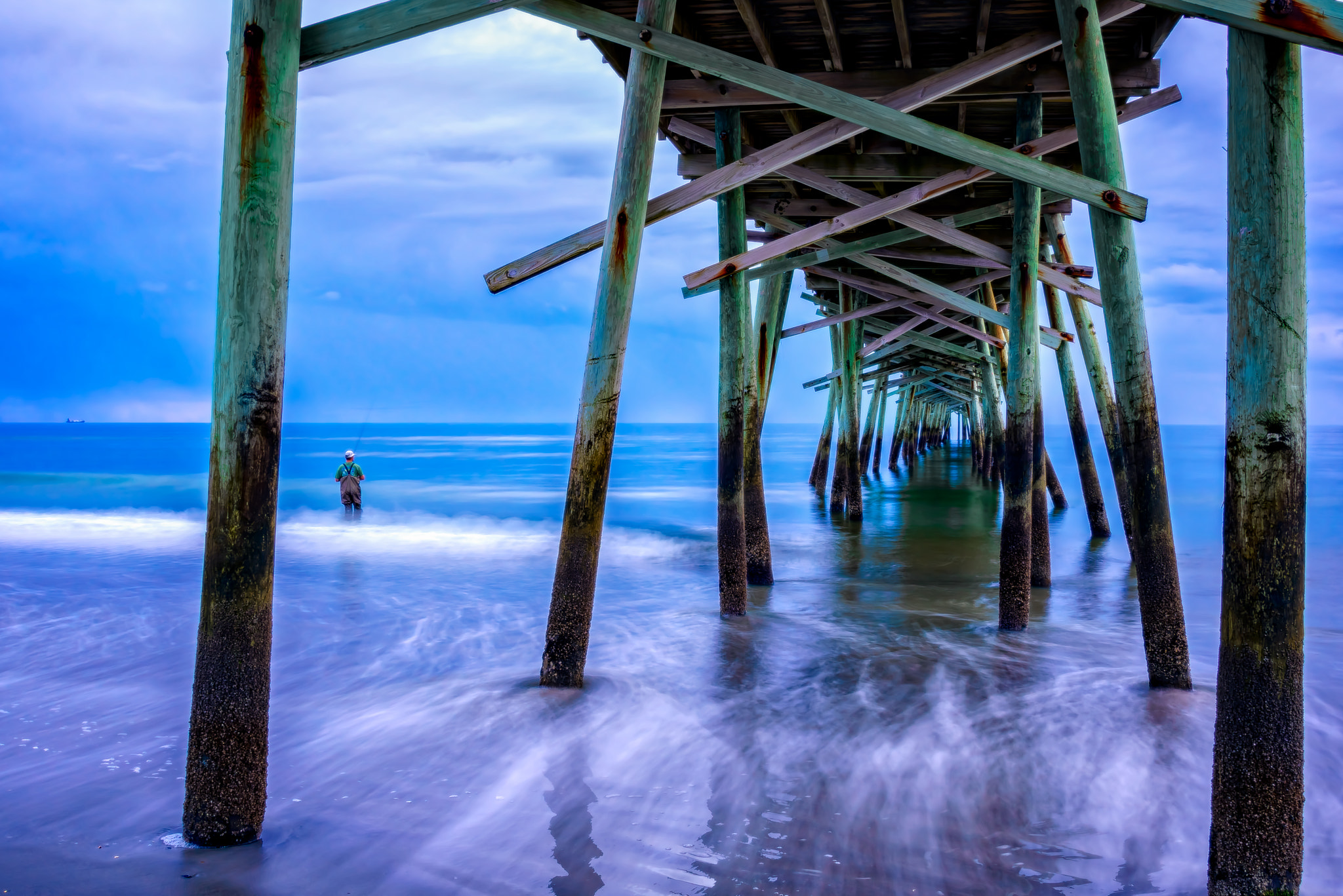 Sigma 24-105mm f/4 DG OS HSM | A sample photo. Lone fisherman photography