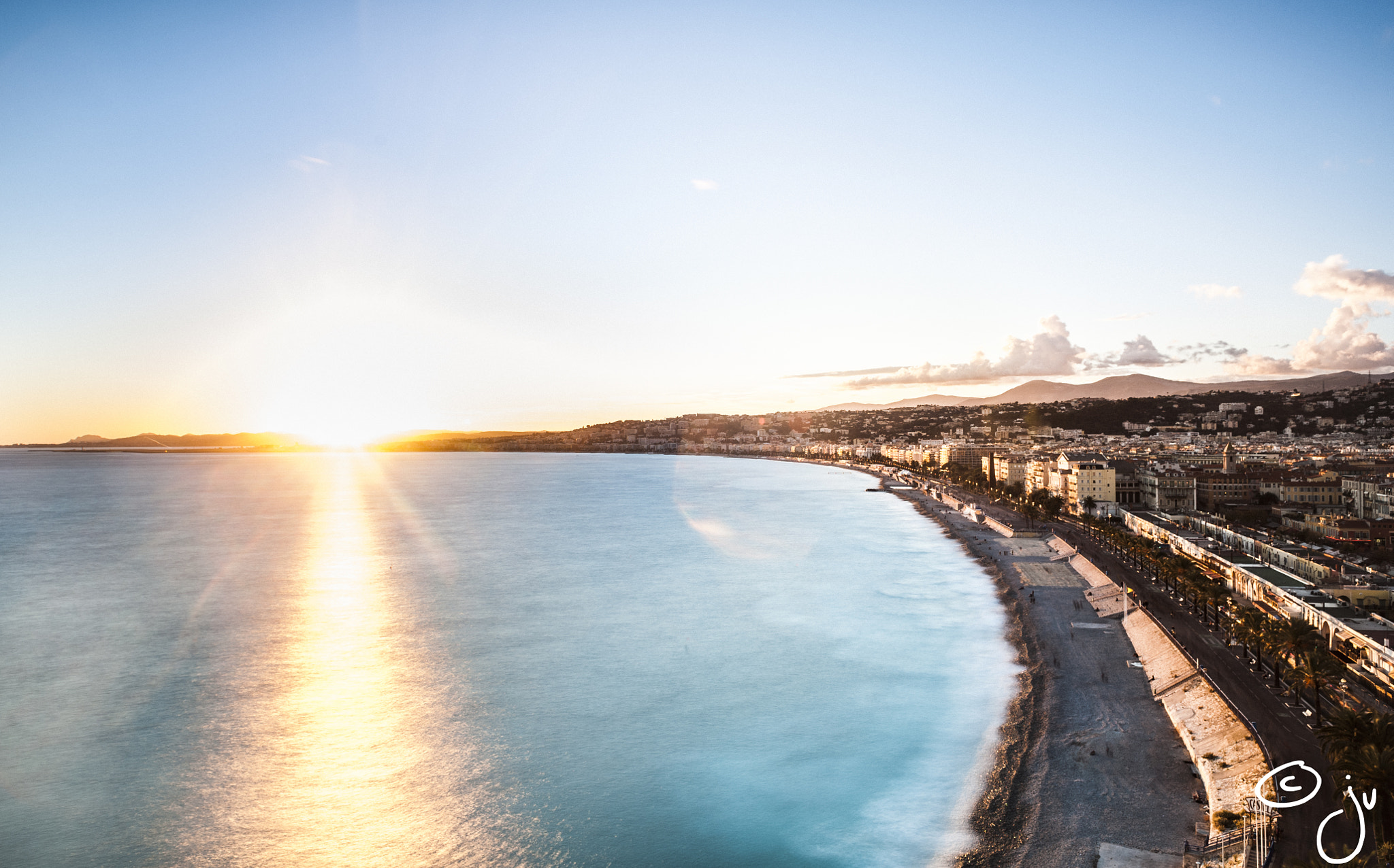 Nikon D3 + Nikon AF Nikkor 24mm F2.8D sample photo. Promenade des anglais photography