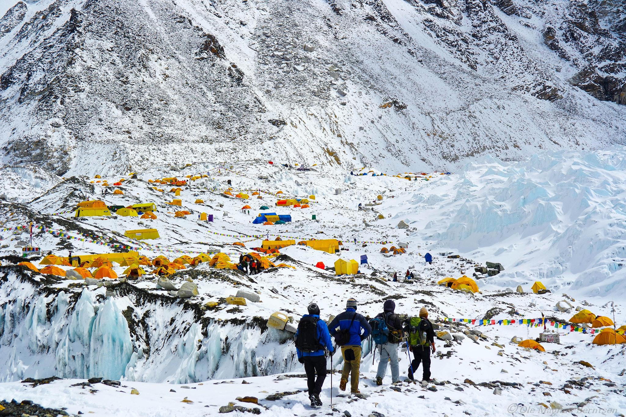 Samsung NX3000 + NX 18-55mm F3.5-5.6 sample photo. Everest base camp photography