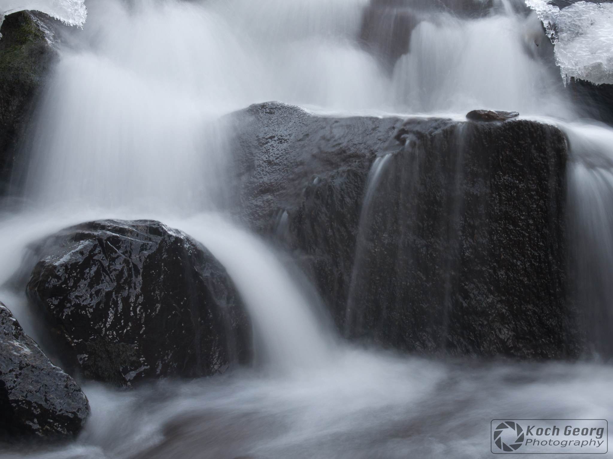 Sigma 18-50mm F2.8-4.5 DC OS HSM sample photo. Little waterfall photography